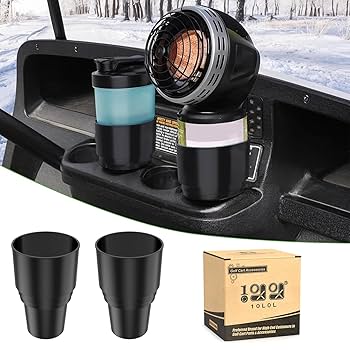 Amazon | 10L0L ゴルフカートカップホルダー2個パック