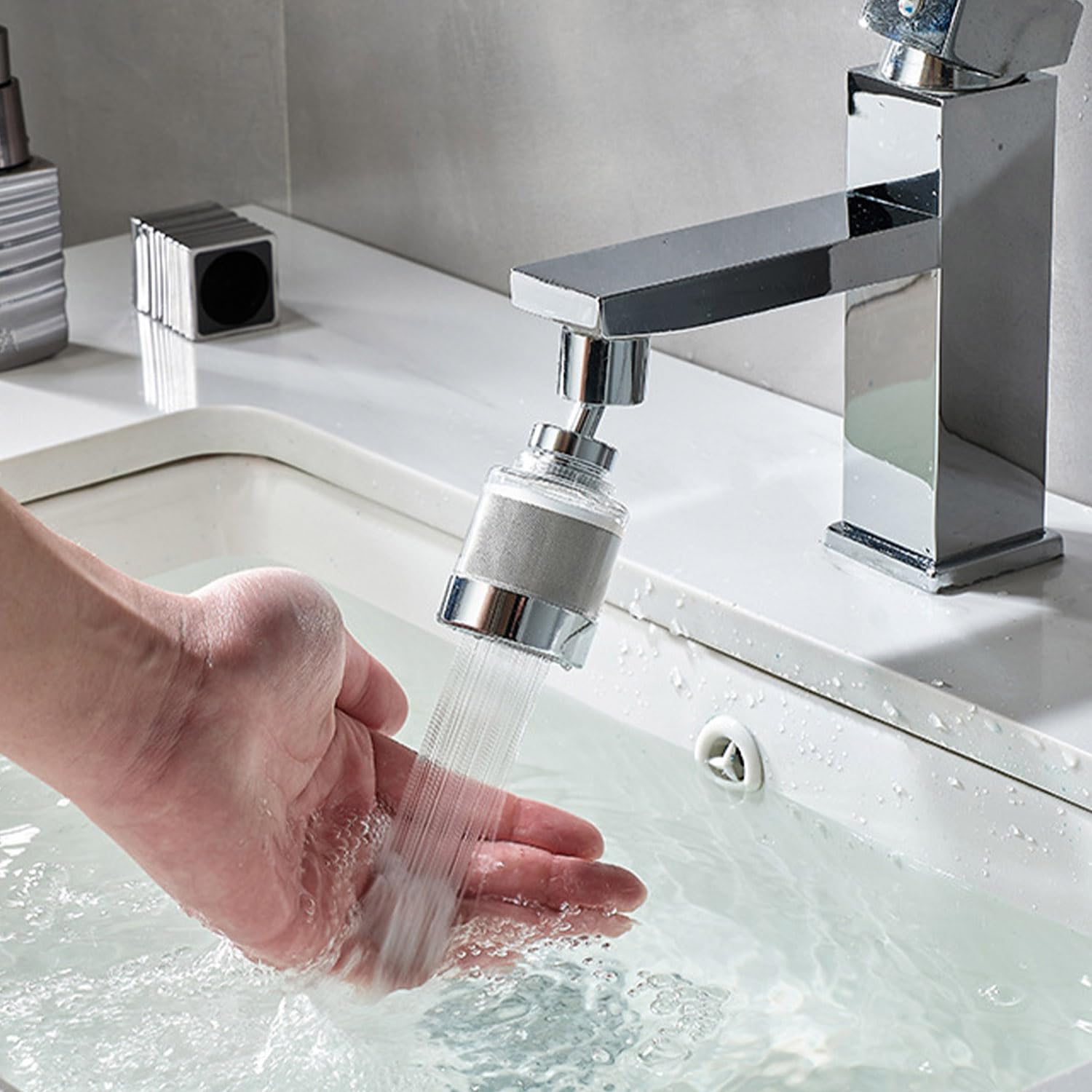 16 stuks filterelementen voor kraanfilter, waterfilter waterkraan van katoen, waterwaterkraan filter voor drinkwater voor keukenkranen en badkamerdouches