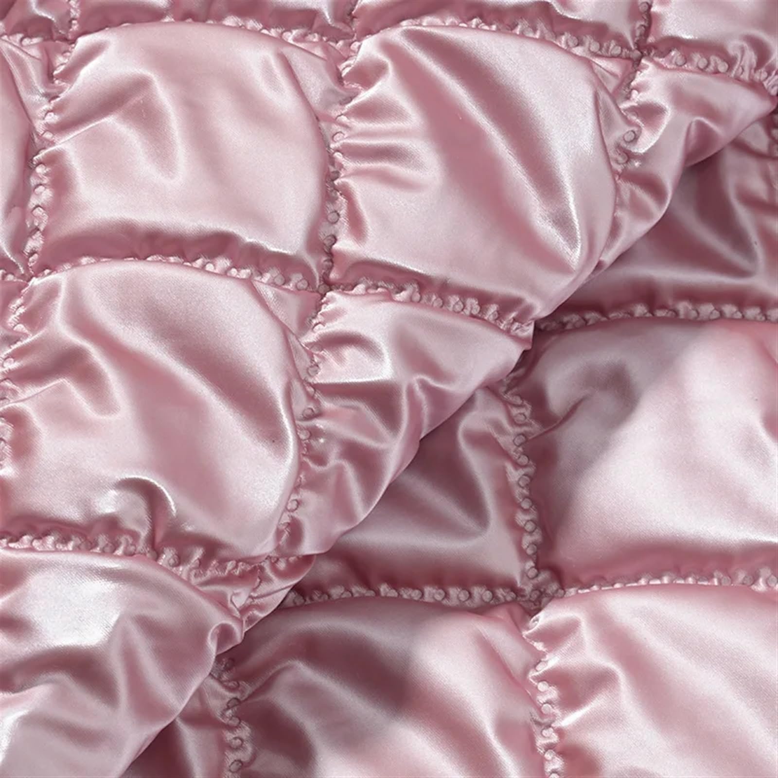 Tissu matelassé en polycoton et similicuir 137cm de large pour vêtements et bagagerie