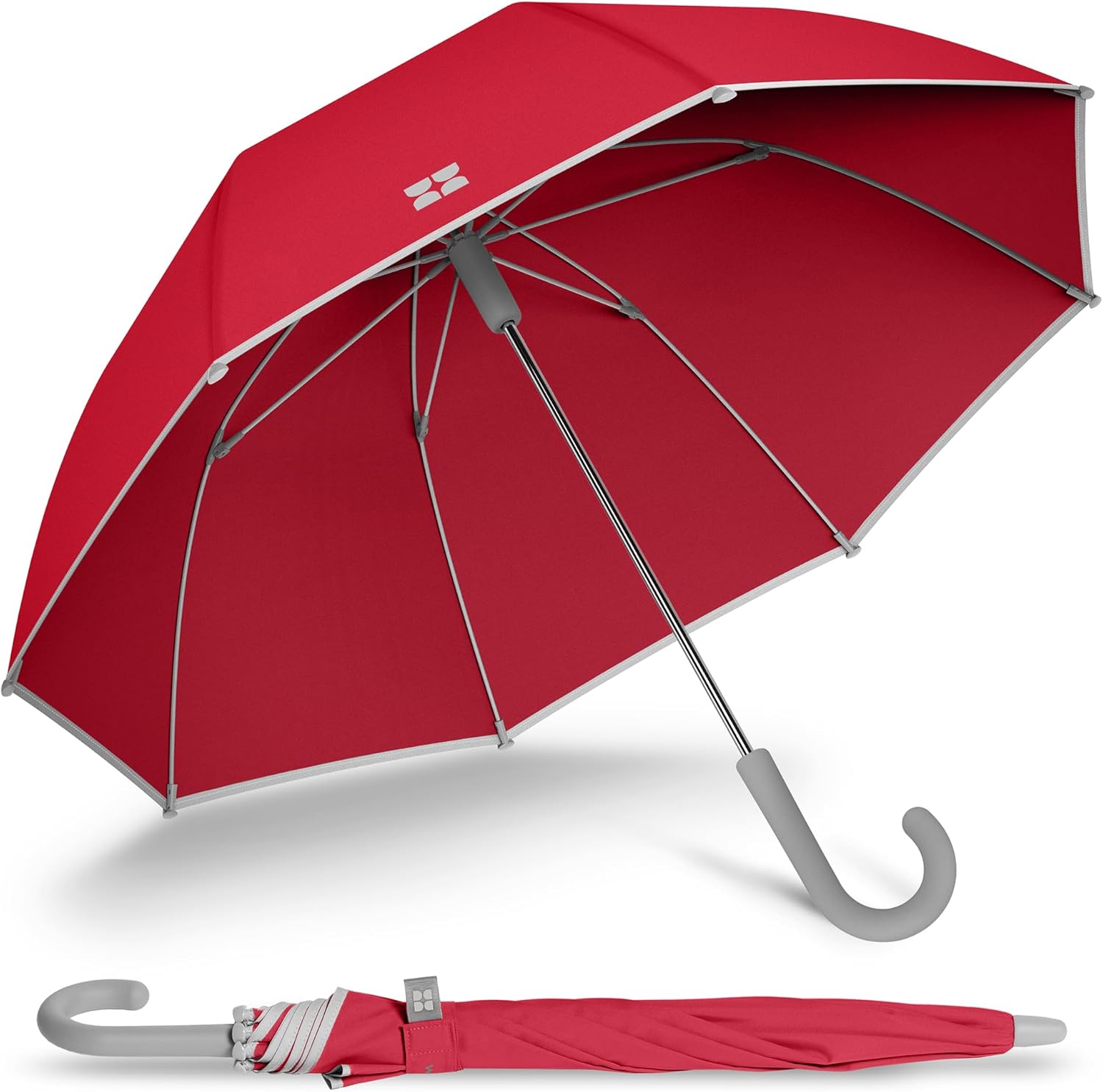Weatherman Umbrella for Kids - Kids Umbrella Girls Boys Toddlers Child - Soft Edges, Pinch-Proof, Comfortable Grip Design - Lightweight, Stick, Durable Travel Kids Outdoor Umbrella Going to School, Park & Beach
