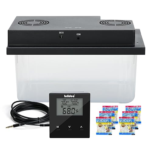 Briidea Electric Humidifiers for Cabinet (10-50 Cubic Ft.), 30% RH~80%