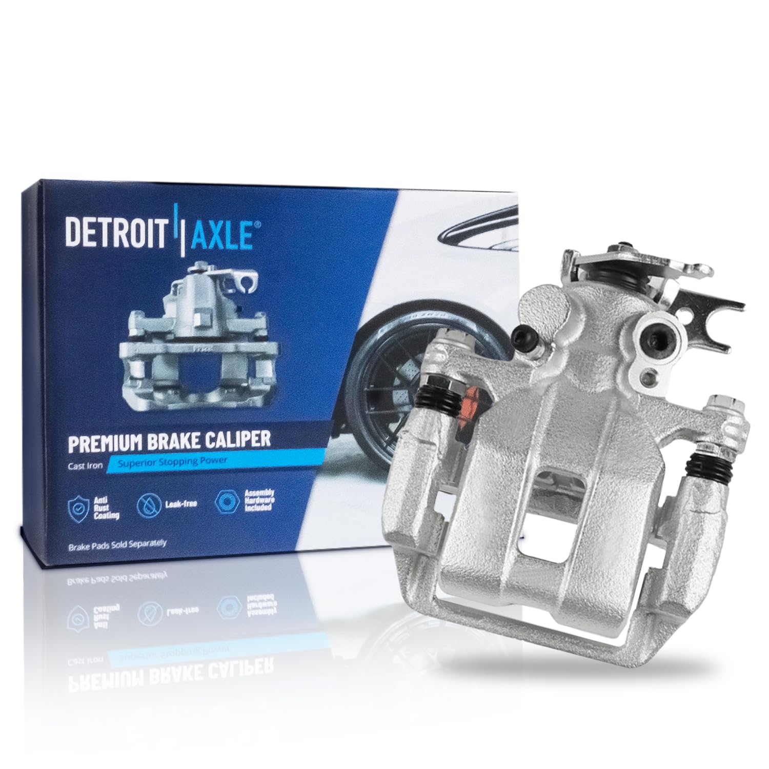 Detroit Axle - Rear Left Brake Caliper for Acura 2009-2014 TSX
