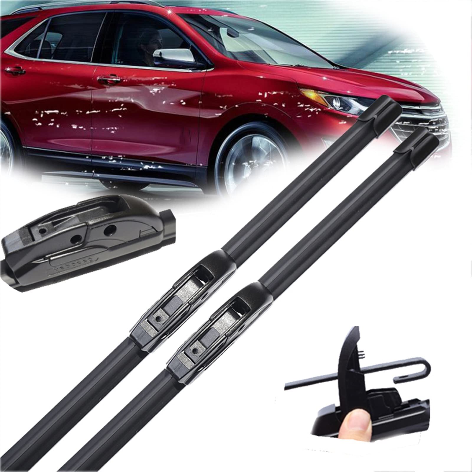 Pare-brise essuie-glaces Chevrolet Equinox MK3 2017 2018 2019