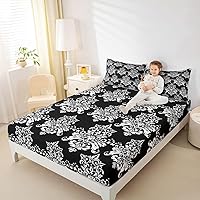 Vista 16 de Juego de ropa de cama con estampado de leopardo, tamaño individual, juego de cama de guepardo africano para decoración de dormitorio