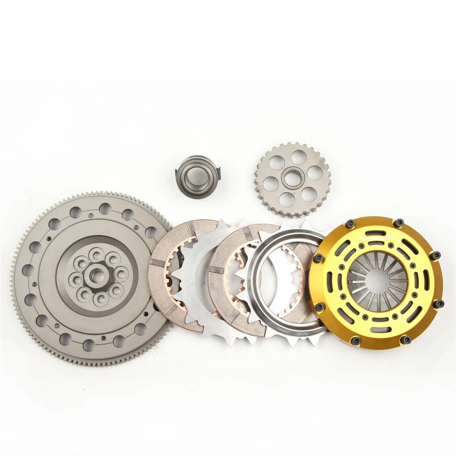 Sprzęgło samochodowe Pasuje do zestawu sprzęgła ADLERSPEED RACING z podwójną tarczą pasującego do BMW 04-05 325 330 530 X3 Z4 E60 E46 E83 E85 M54 6-BIEGOWA ŚREDNIA WT