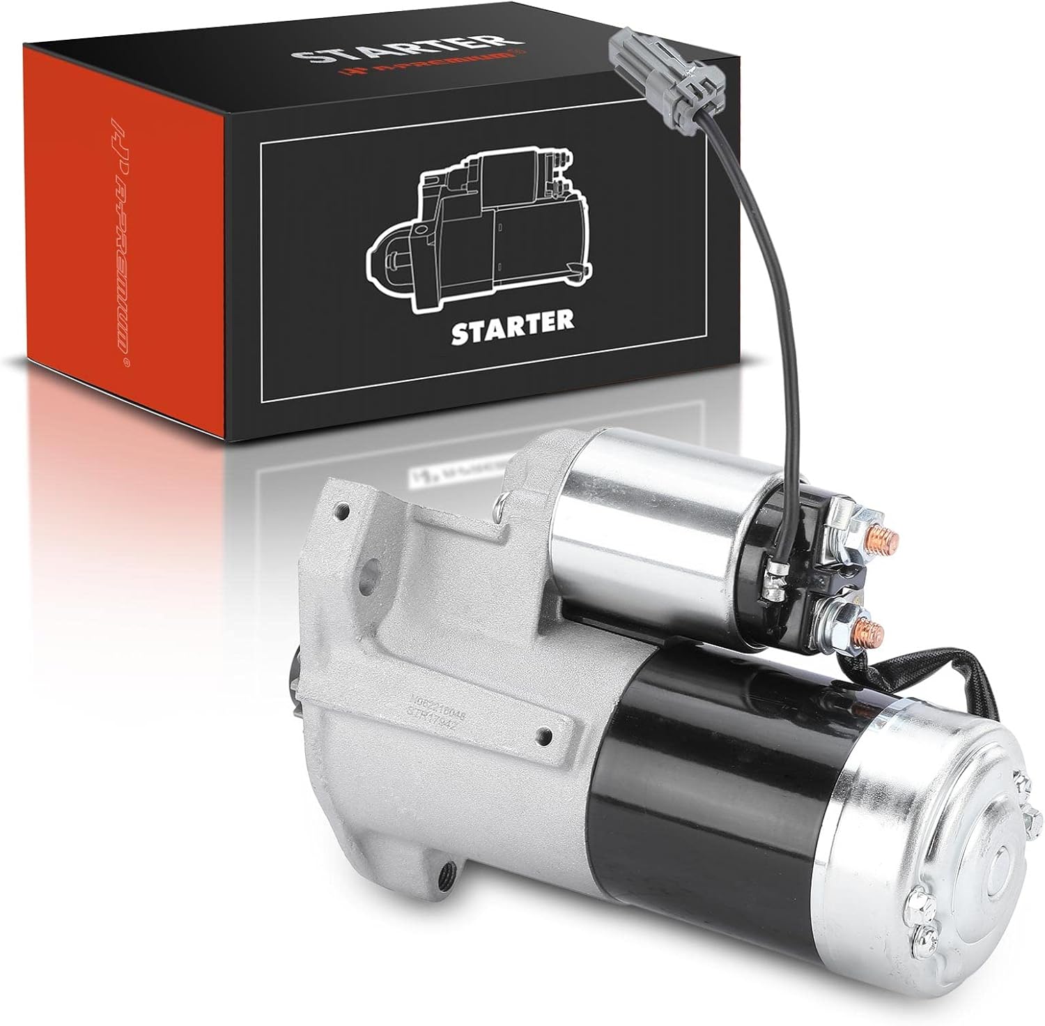 A-Premium Starter Motor Compatible with Nissan Frontier 2005-2019, Pathfinder 2005-2010 2012, Xterra 2005-2014 & Suzuki Equator 2009-2012, 4.0L, 12V 1.8KW 13-Teeth Clockwise, Replace# 23300EA200