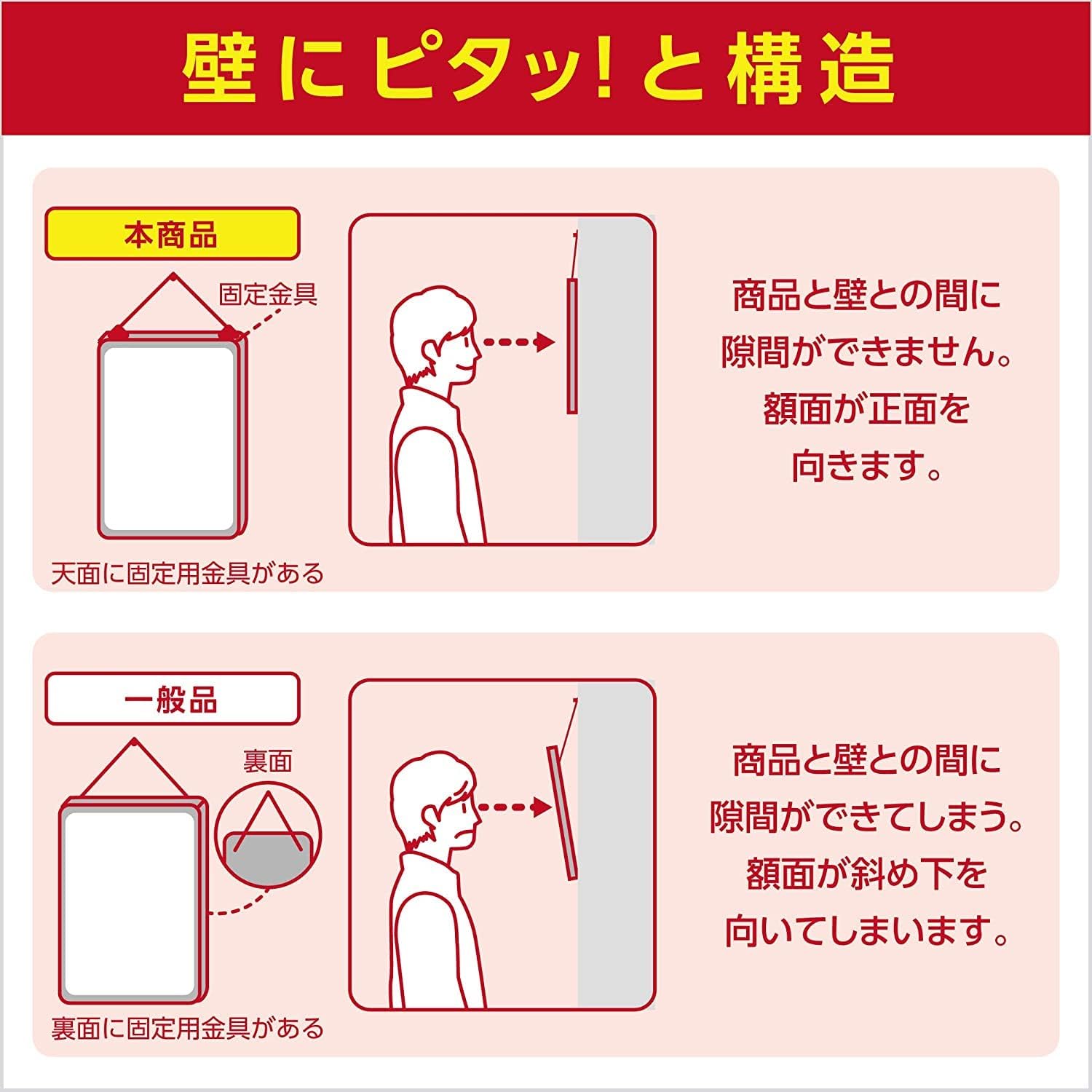 Hakuba AMZFPTP-A3BK 4977187508949 Picture Frame, Poster Panel, A3, Black, Insertion Type, Lightweight, Thin, Aluminum, for Photos, Posters, Newspaper Displays, etc