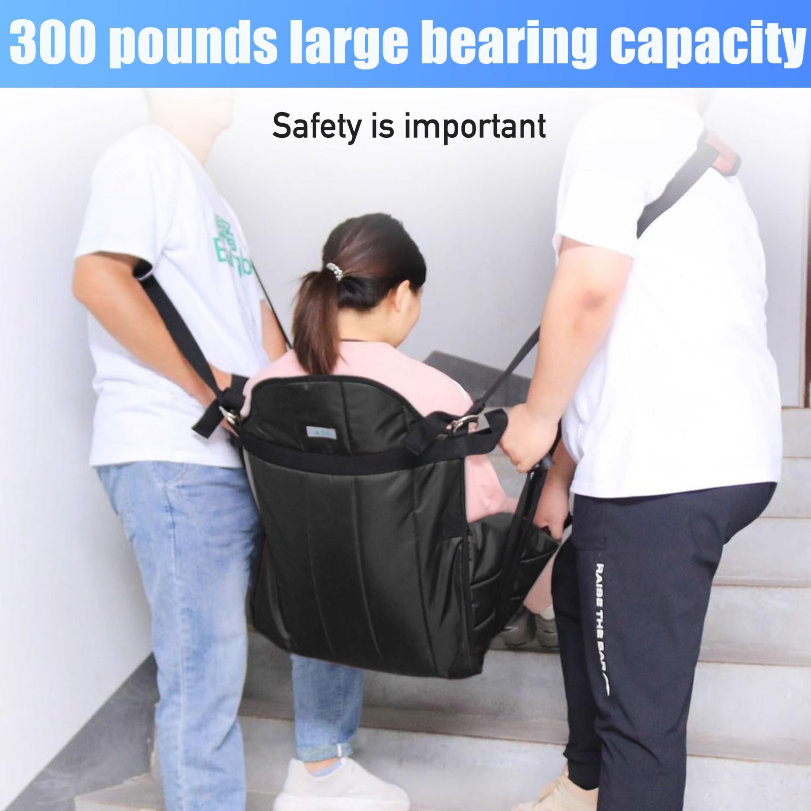 Mobility Transfergurt Transferhilfen für Bett Rollstuhl, Hebehilfe Hebeschlinge Hilfsmittel für Senioren, Ganzer Körper Schultergurt Transfer Aid Moving Belt Stehhilfe