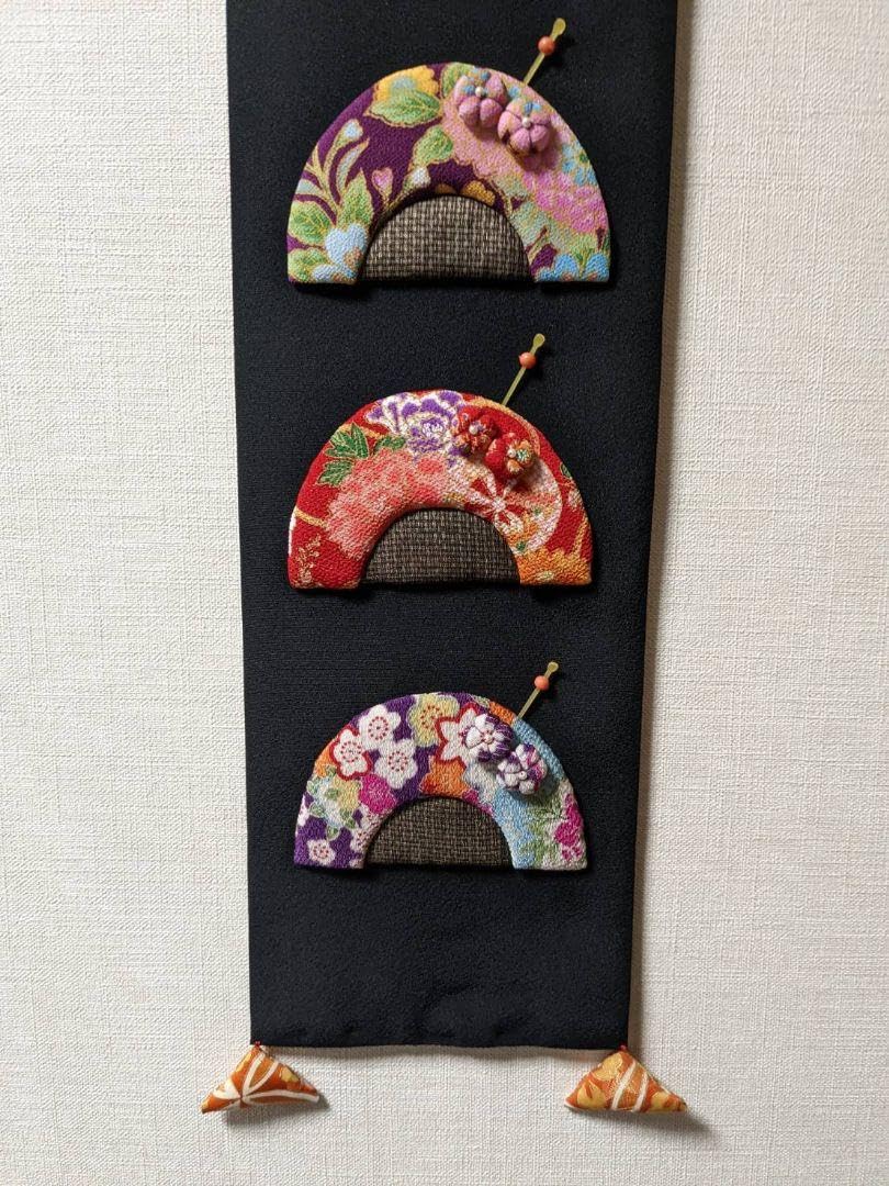 Amazon.co.jp: 和古布 縮緬 押し絵 櫛かんざしタペストリー : ホーム