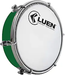 Tamborim Abs Verde 6 Tarr Pele Leitosa