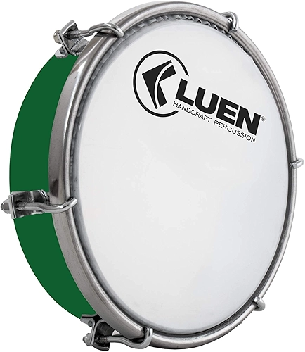 Tamborim Abs Verde 6 Tarr Pele Leitosa