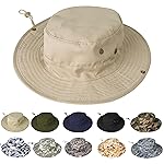 Sun Hats for Men Women Boonie Hat Foldable Fishing Hat UPF 50+ Bucket Hat for Fishing Hiking Garden Safari Beach