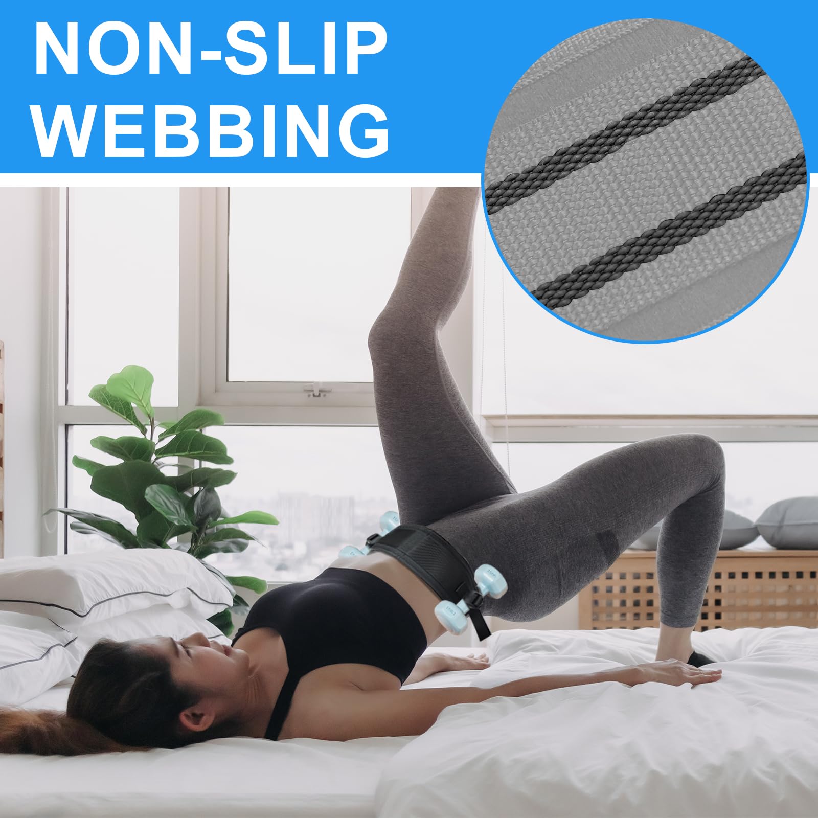 Cintura Hip Thrust JAG GEARS – Spinta Anca Per Glutei In Palestra O Casa