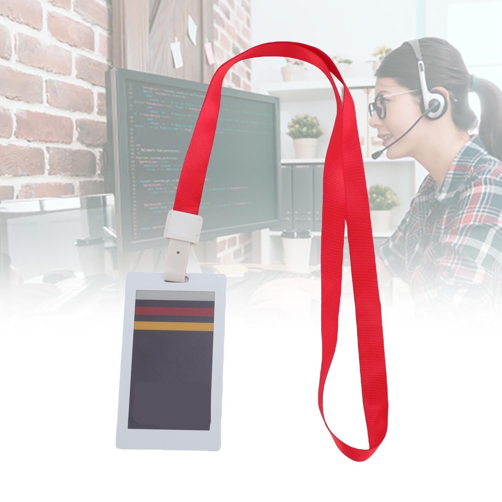E-Ink Smart Badge, 3,7-Zoll E-Paper Display Etikett, Wiederverwendbares NFC Gestütztes Digitales Namensschild, für Dynamische Personal-/Studenten-ID, Einzelhandelspreise