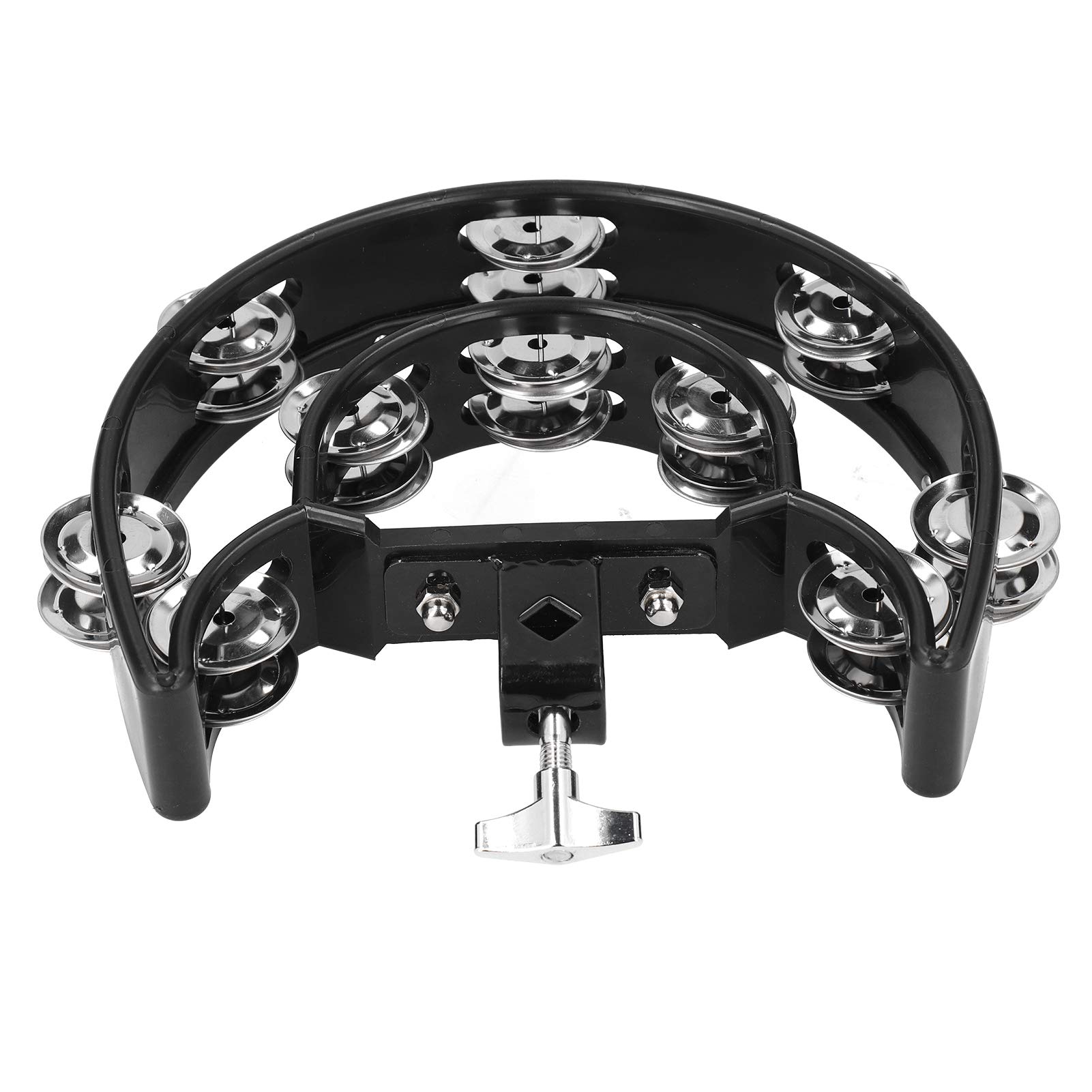 Hi Hat Tamburyn Instrumenty Perkusyjne Hi Hat Tamburyn Zestaw Perkusyjny Wielofunkcyjny Dzwonek Ręczny Grzechotka Luźne Dwurzędowe Dzwonki Ktv Bęben Tamburyn Tamburyny