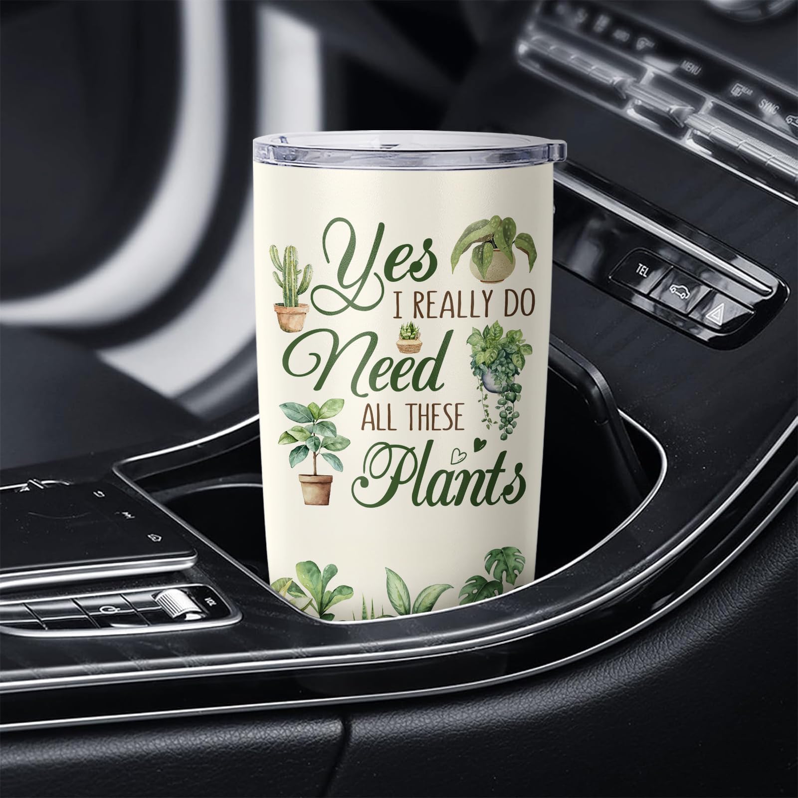 Gardening Gifts For Women - Plant Gifts for Plants Lovers, Birthday Gardening Gift For Mom, Plant Lady, Gardeners - 20oz Travel Tumbler