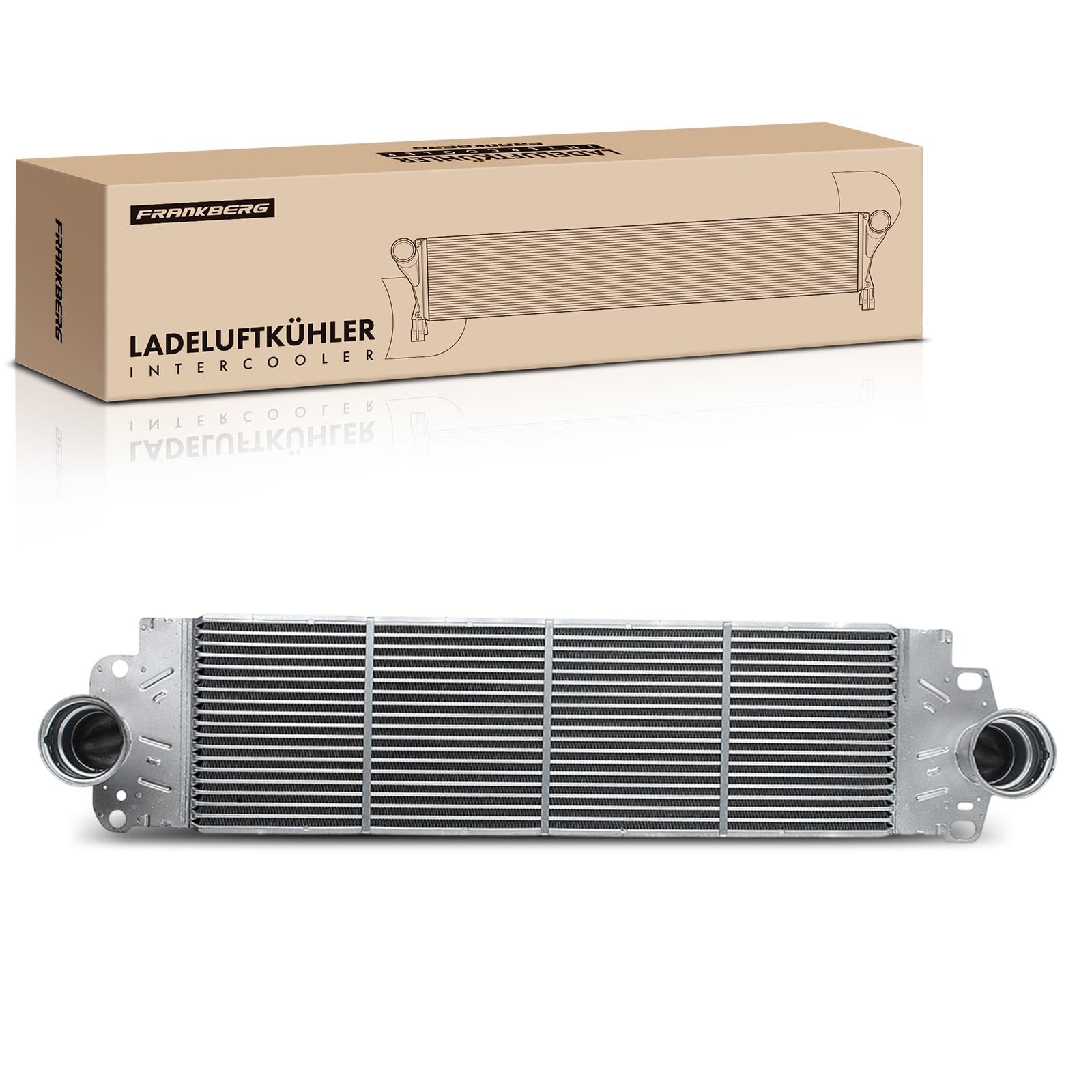 Frankberg Intercooler Diesel Compatible con Transporter/C.a.r.a.v.e.l.l.e VI Bus SGB SGJ SHB SHJ 2.0L Transporter V Bus 7EB 7EJ 7HB 7HJ 1.9L M.u.l.t.i.v.a.n V 7EF 7EM 7EN 7HF 7HM 7HN 2.5L 7H0145804B