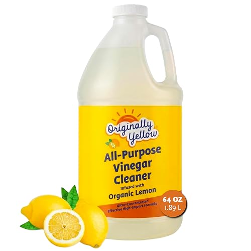 Originally Yellow Lemon Vinegar For Cleaning Purpose | USA Made