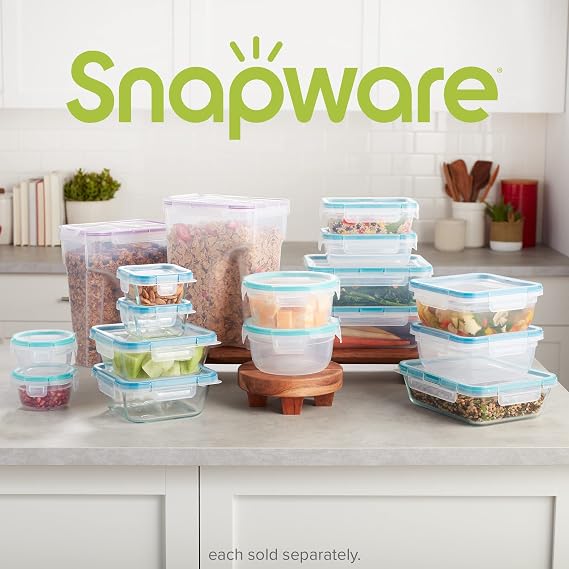 Snapware Airtight 2-Pack (22.8 Cup) Cereal Dispenser Storage Containers