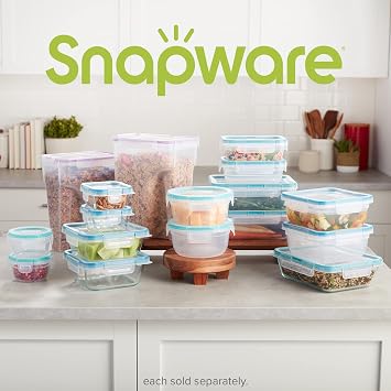 Snapware Airtight 2-Pack (22.8 Cup) Cereal Dispenser Storage Containers
