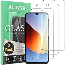 3-Pack for Xiaomi Redmi A7 Pro 4G /Redmi 17C 5G /Poco C81/C81 Pro/15A Screen Protector Tempered Glass, 9H Hardness Anti-Fingerprint Bubble-Free Anti Scratch, Ultra Drop Protection Film