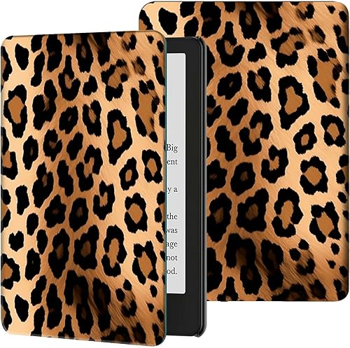 Vista 96 de Funda para Kindle de 6 pulgadas (11.ª generación, versión 2024/2022) delgada de piel sintética, ajustable, multiángulo, Smart Shell con función