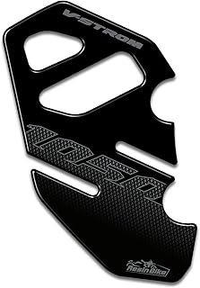 Resin Bike Adhesivos de Moto Compatibles con Suzuki V-Strom 1050 y 1050XT ABS 2020. Protección Placa de Bienvenida de Choques y Arañazos de Moto. Adhesivo 3D Resinado - Made in Italy