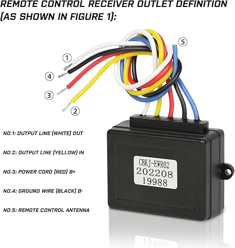 Miniatura 3 de X-BULL Nuevo cabrestante inalámbrico 2 Control remoto kit auricular interruptor coche ATV SUV 12V