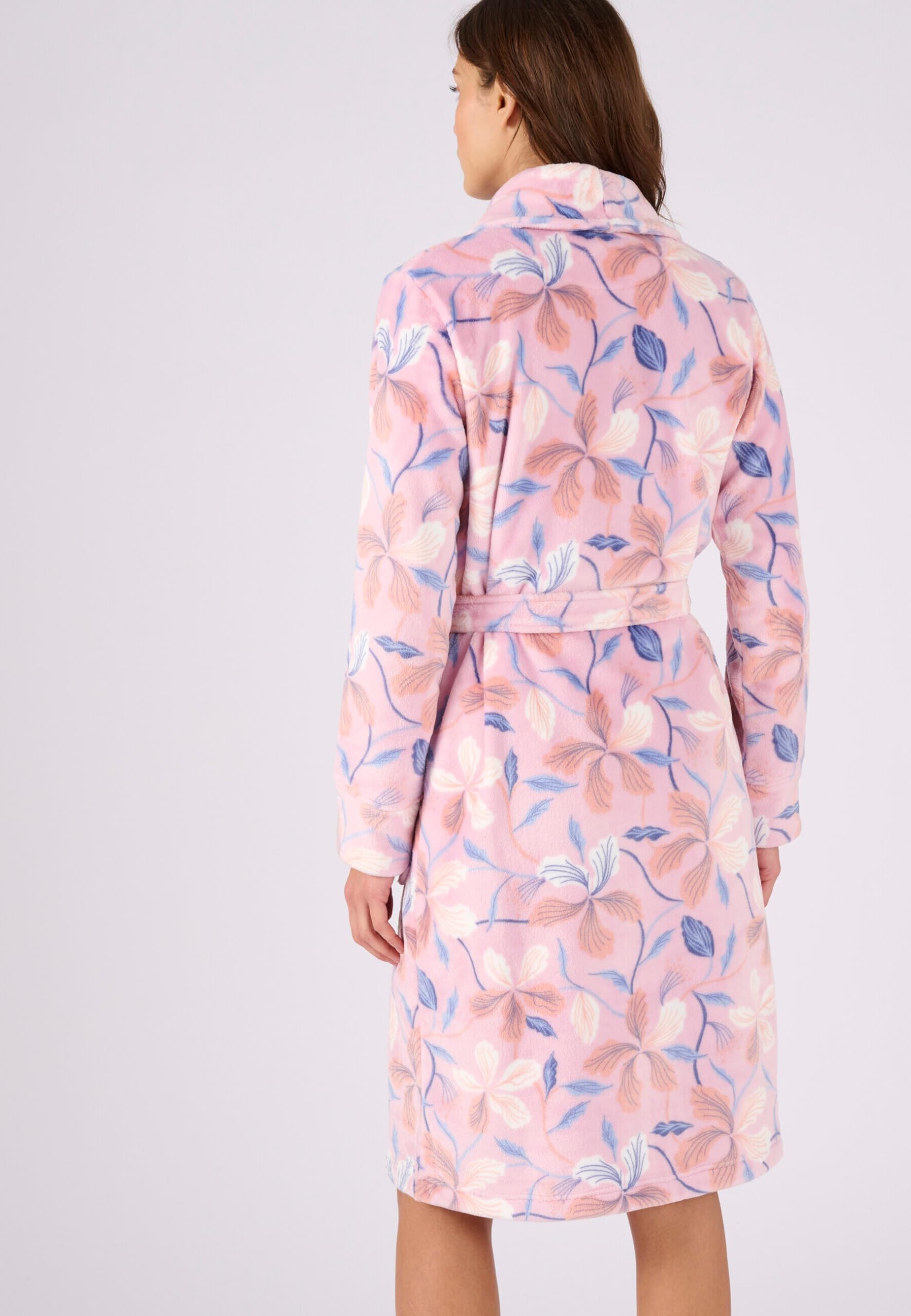 Damart Robe de Chambre Maille Moelleuse Thermolactyl Femme Rose
