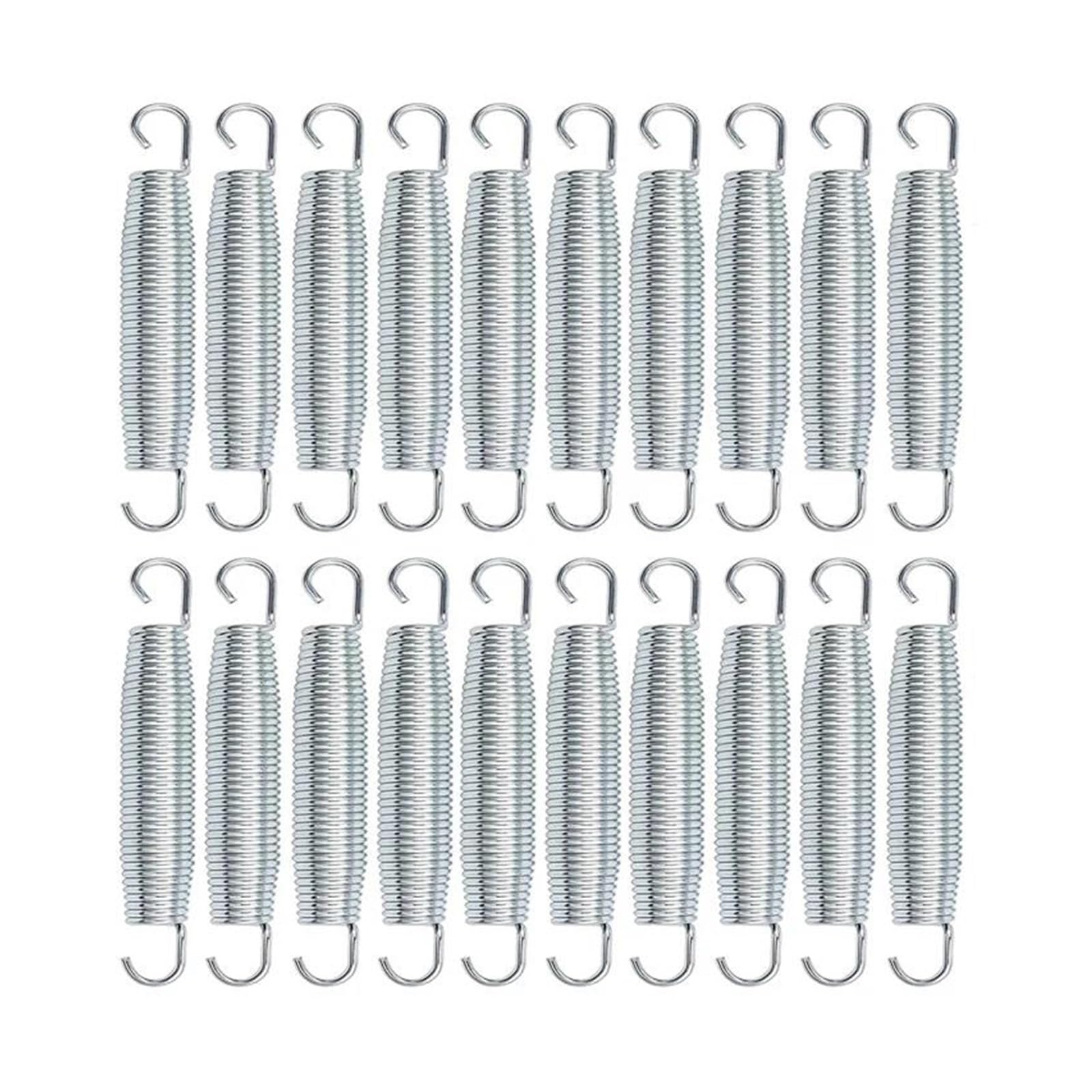 Colchoneta Recambio Exterior Trampolín 20 Piezas Resortes De Trampolín De 5,5 Pulgadas, Accesorios De Trampolín De Repuesto De Alta Resistencia De Acero Galvanizado De Alta Resistencia