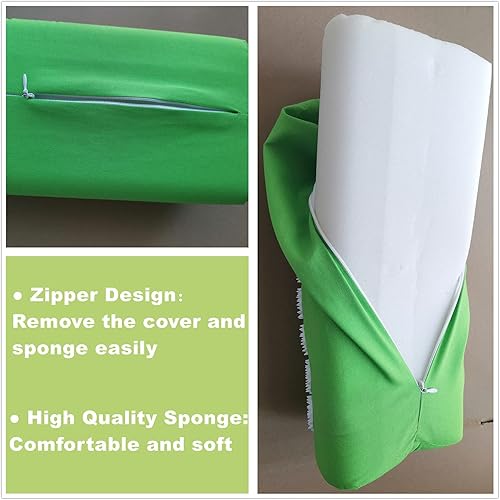 Miniatura 7 de Almohada de masaje de acupresión para aliviar el dolor, masajeador de acupuntura para cuello, espalda y cabeza, alivia el estrés muscular corporal,