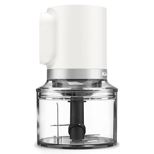KitchenAid Go Cordless Top Down Chopper - battery sold separately, KTCR350, Porcelain White