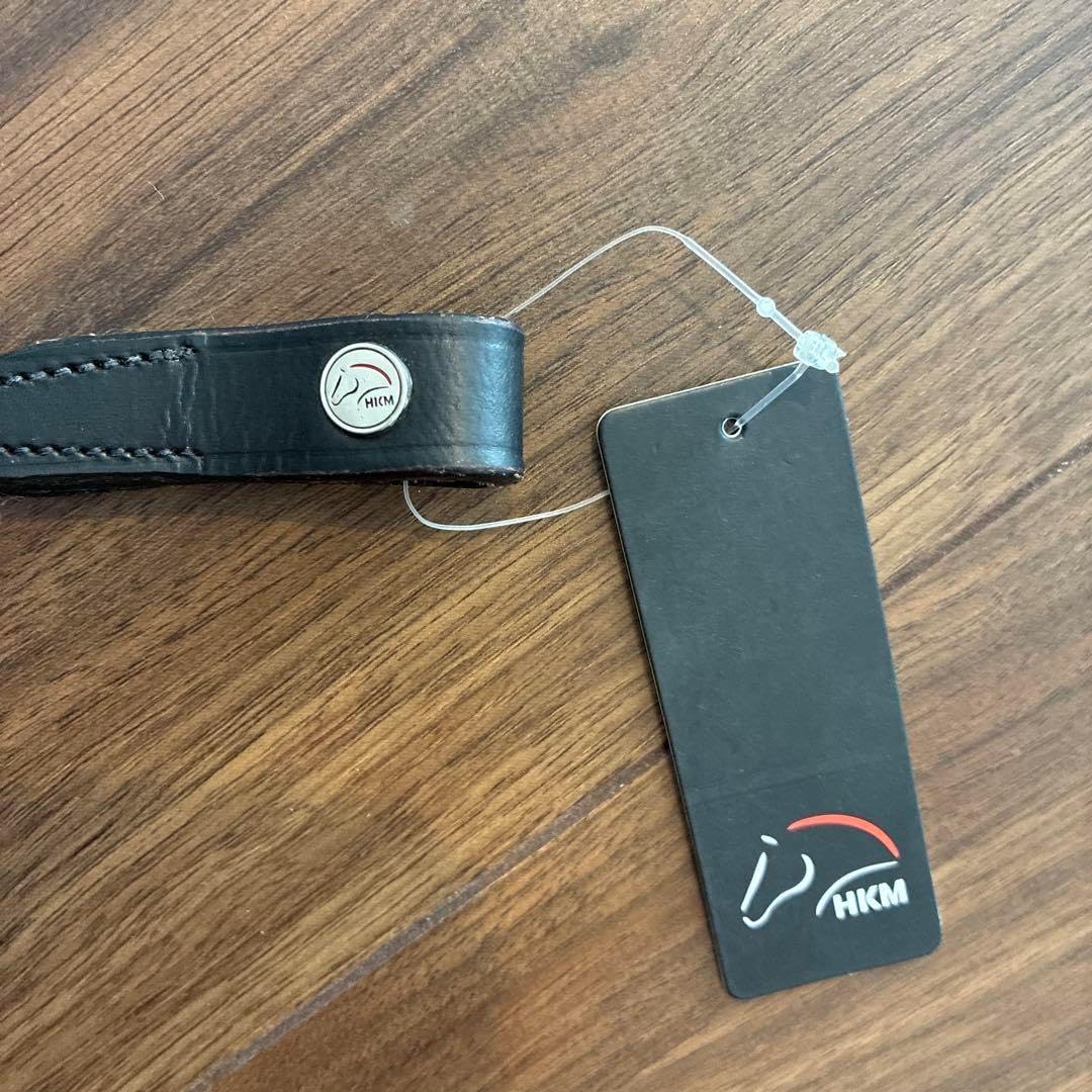 乗馬用品 馬術 HKM クリスタル 額革