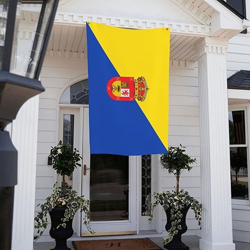 Miniatura 5 de Flag of Gran Canaria 4x6 ft Garden Flag Indoor Outdoor Decoration Single Sided Banner