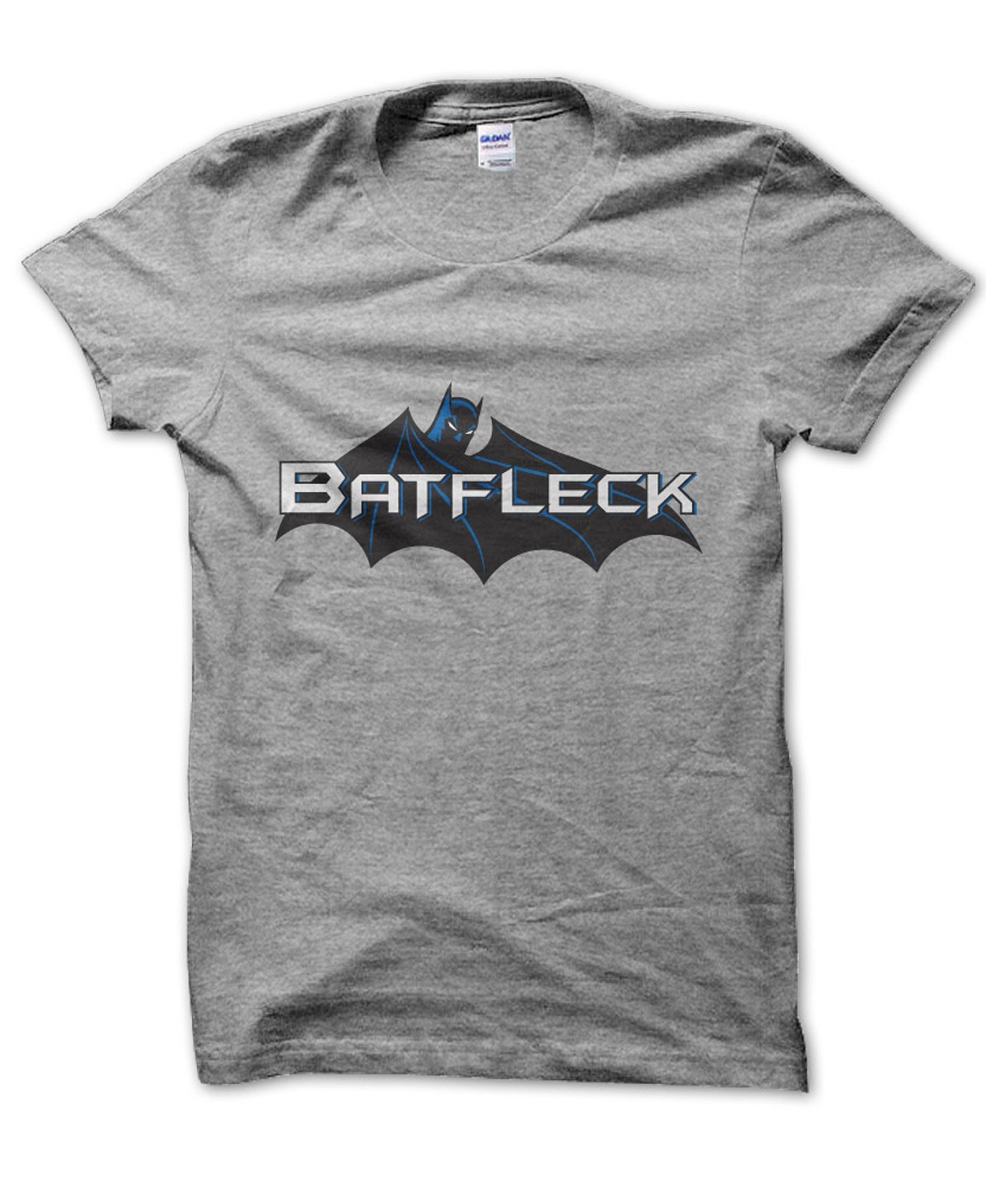 Clique Clothing Grey Batfleck T-Shirt (, Xl)