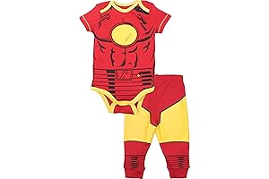 Avengers Baby BoysMarvel Avengers Cosplay Bodysuit and Pants Set