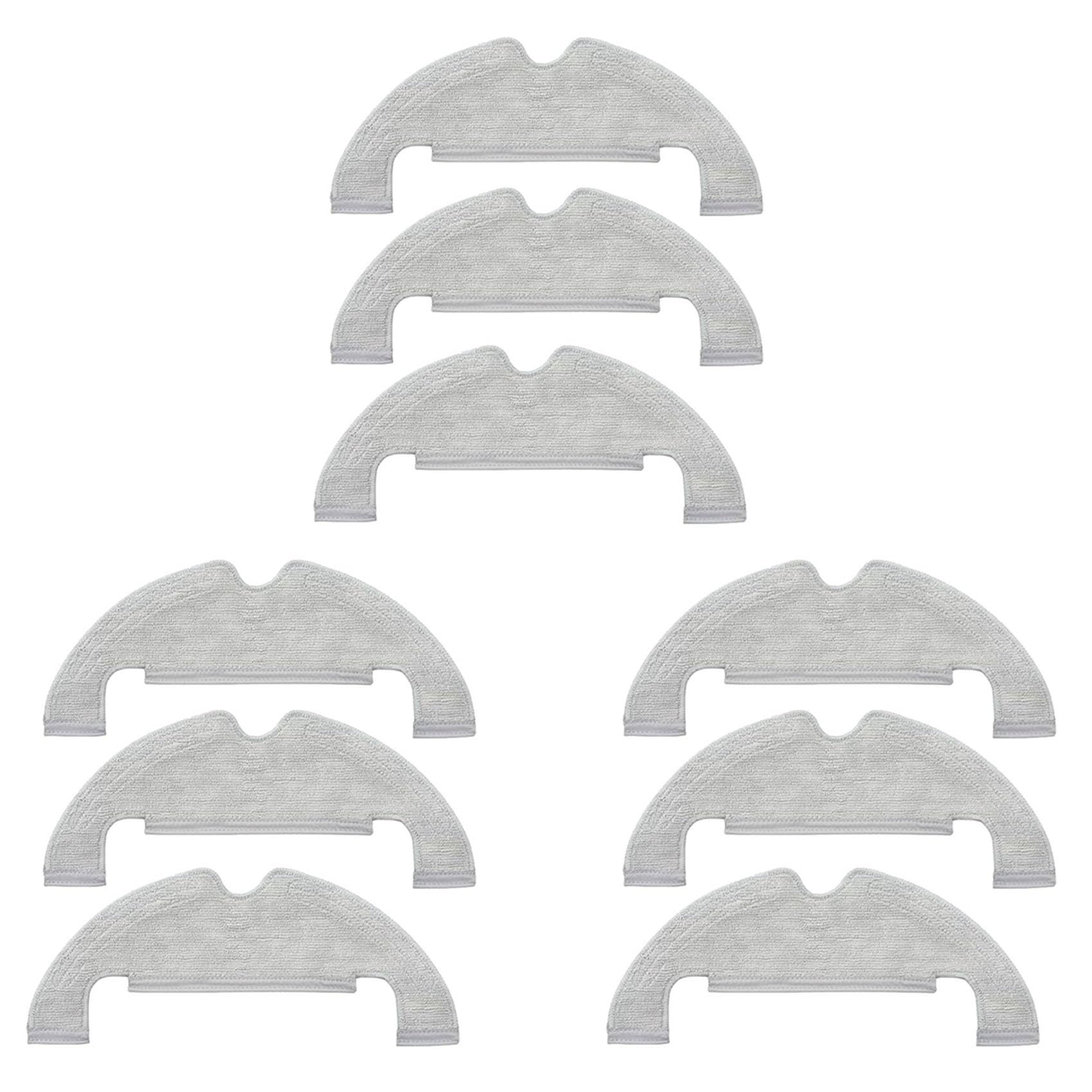 Hndhbfgrt 9X Replacement for Bot Z10 Pro L10 Plus Robot Vacuum Spare Parts RLS5D Mop Rag