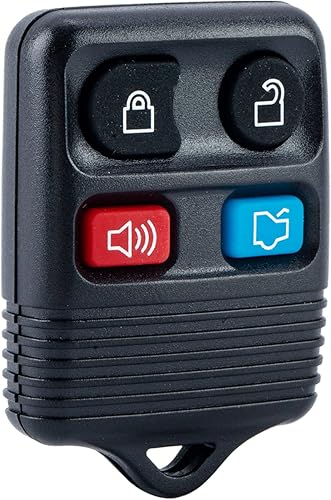 BestKeys Reemplazo para llavero compatible con Ford Mustang 1999-2014 con instrucciones de bricolaje