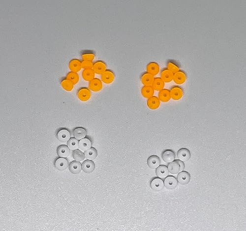 Miniatura 2 de BR-OBS-Kraken-SB-Dynamic - Juego de 10 bujes de diapasón profesionales, 5 negros + 5 blancos para camiones de diapasón profesionales, aptos para