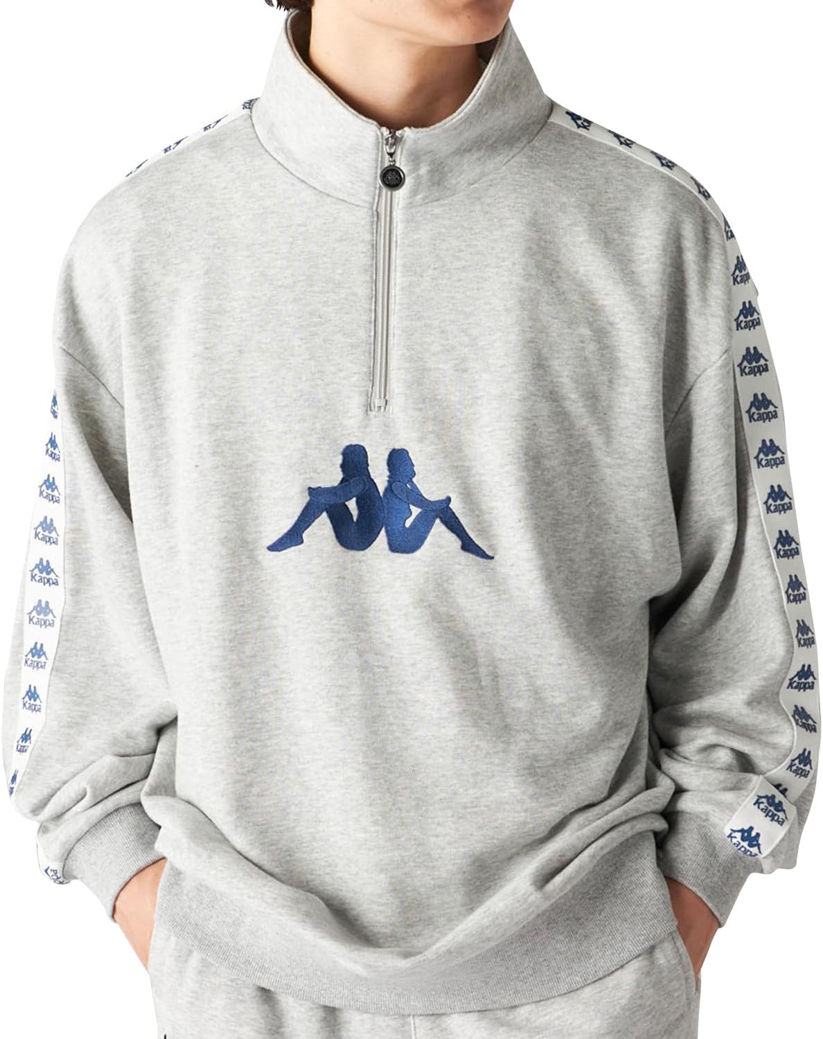 カッパ] ハーフジップスウェット ヘビーウェイト オーセンティック