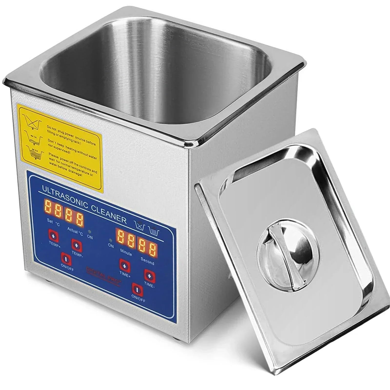 Limpiador Ultrasónico De 2/3/6/10/15/22/30 L, Temporizador Digital, Máquina De Limpieza De Relojes, Gafas Y Joyas For Baño De Acero Inoxidable Amplia AplicacióN(6 L)