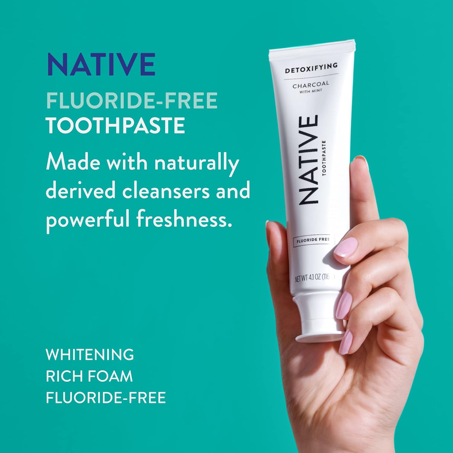 Buy Native Toothpaste Made from NaturallyDerived Cleaners and Simple