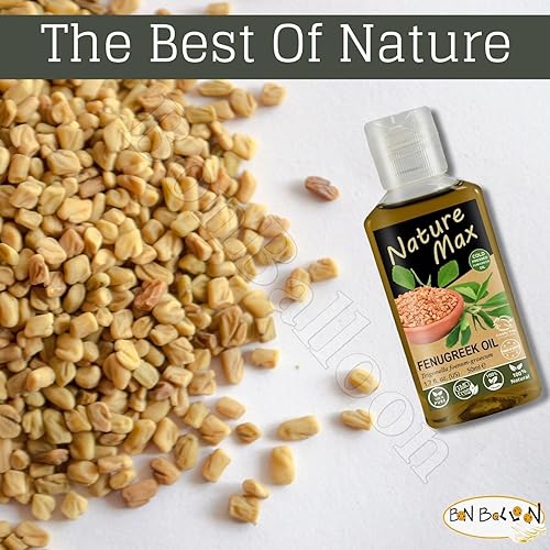 Miniatura 5 de bonballoon Nature Mix Aceite esencial de fenogreco orgánico natural sin diluir puro para el crecimiento del cabello, cuidado de la salud de la piel,