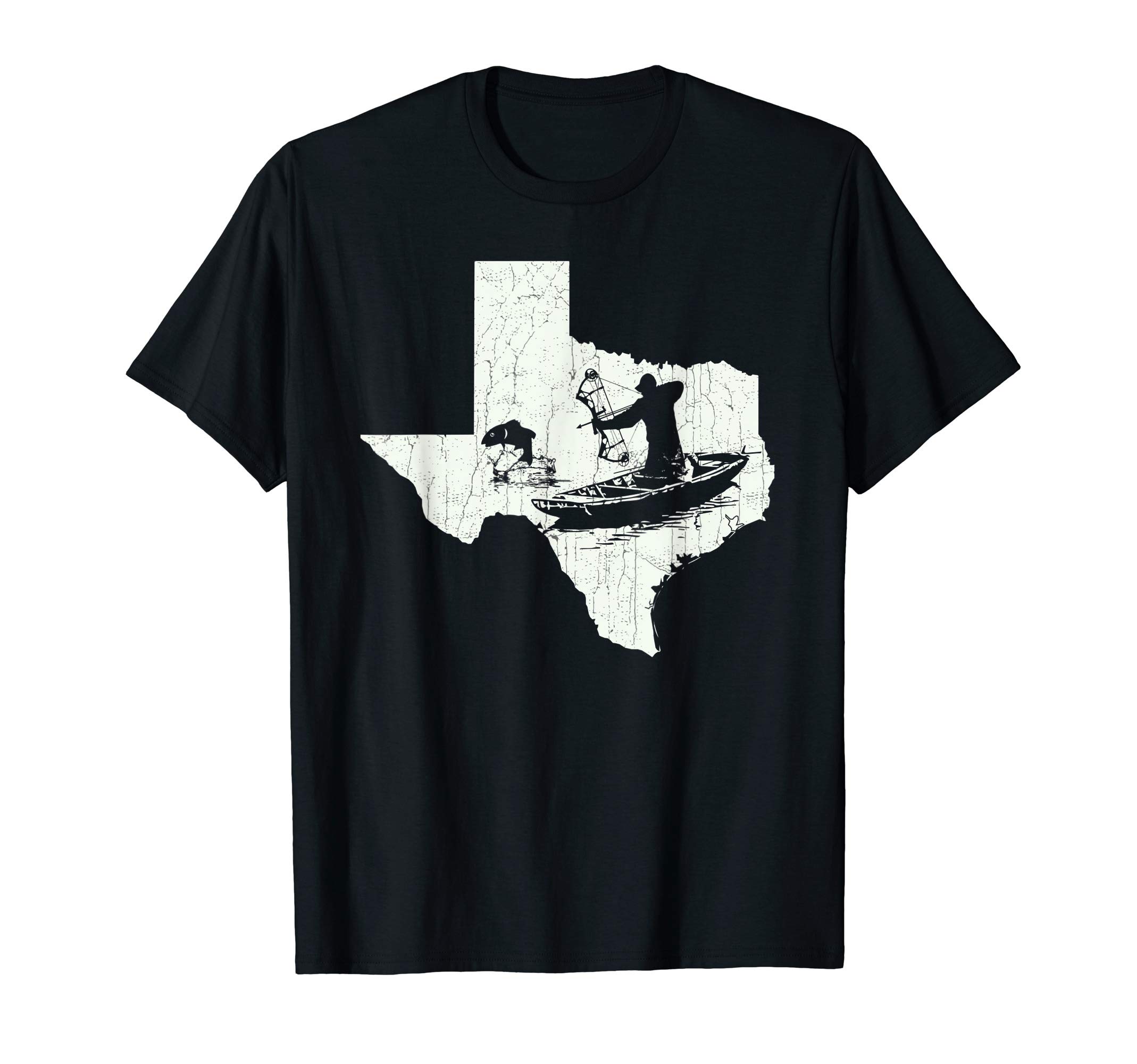 Retro Fishing T Shirts Fishing Quote For FishermenTexas Bowfishing T Shirt Vintage Bowfisher Fishing Gift Tee
