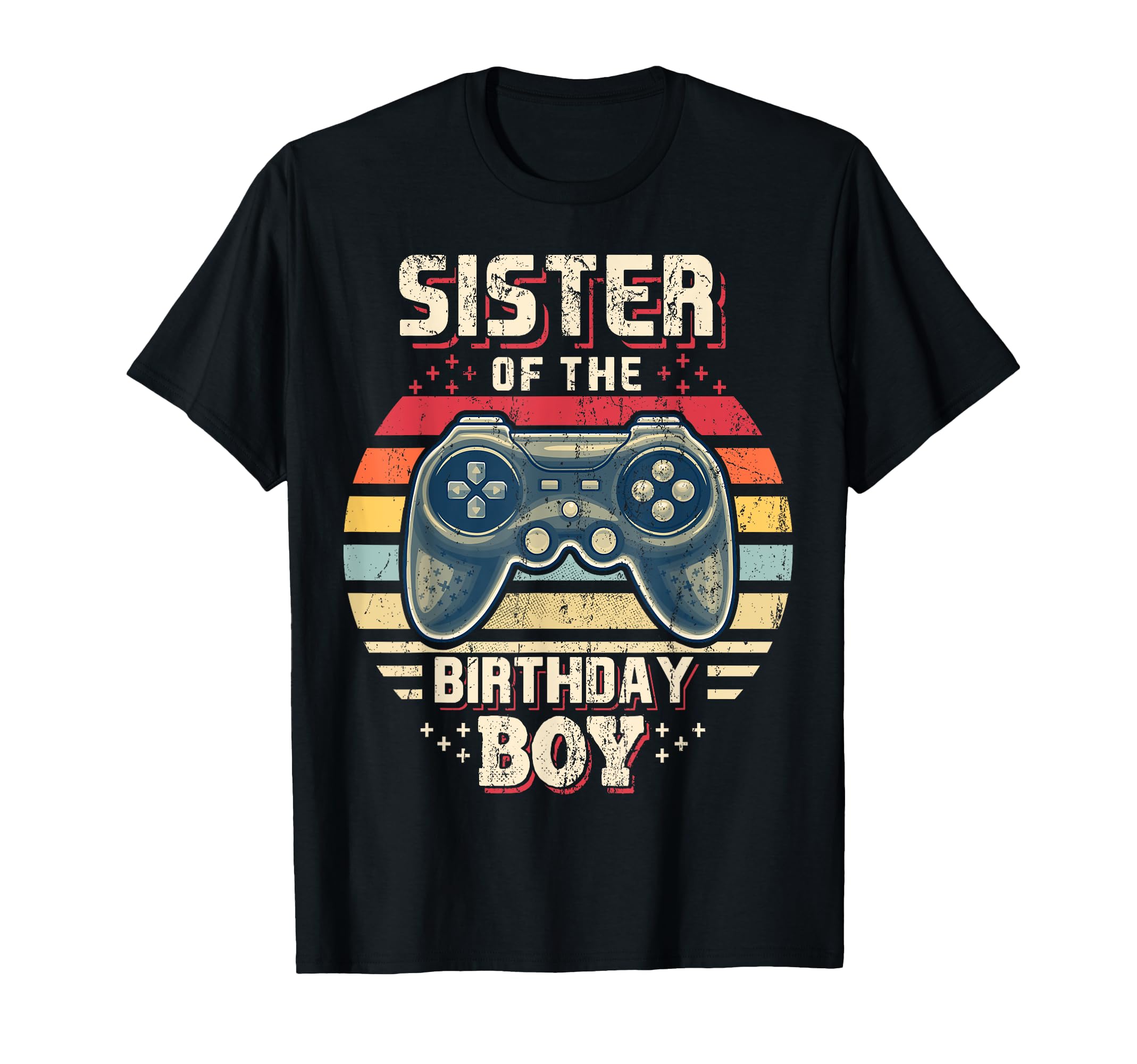 Sister of the Birthday Boy Matching Video Game Birthday Gift T-Shirt