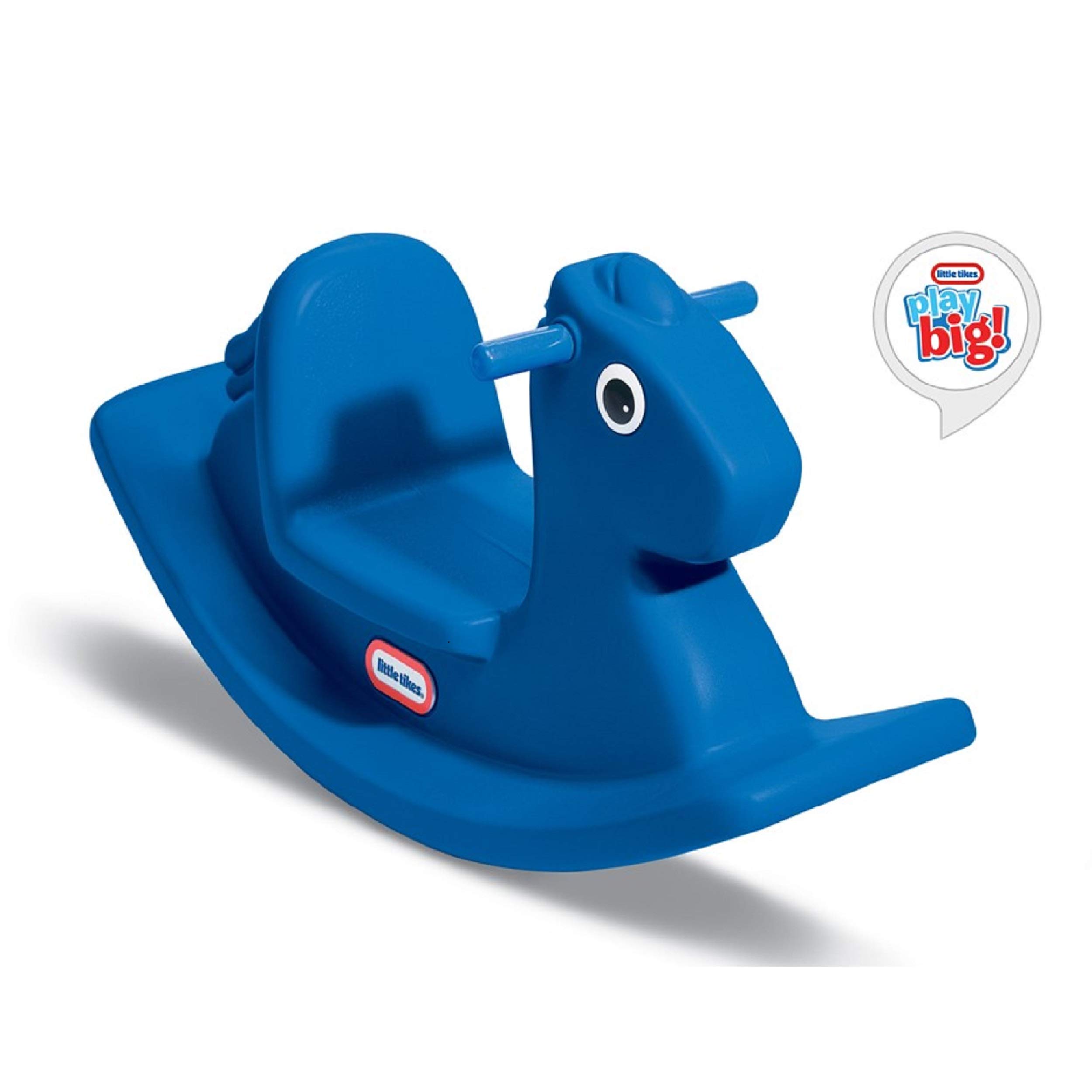little tikes blue horse