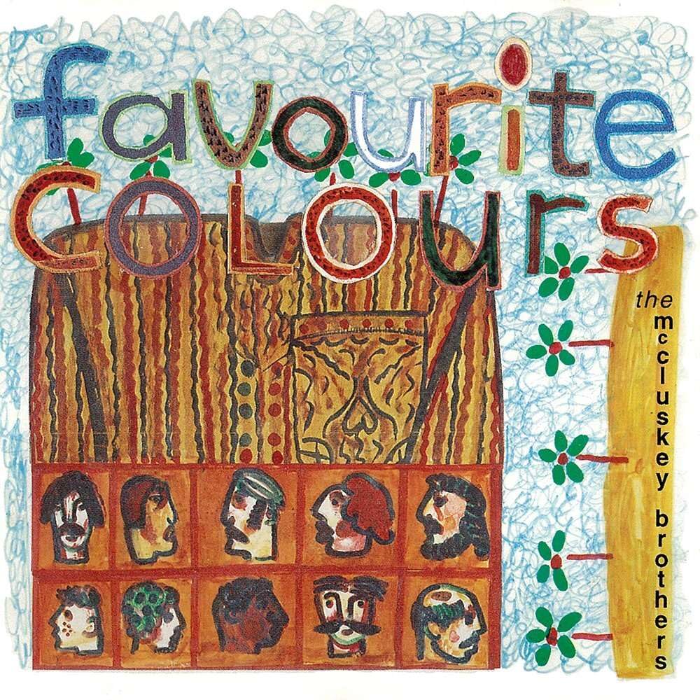 McCluskey Brothers Favourite Colours Turquoise Vinyl Recxord New Sealed