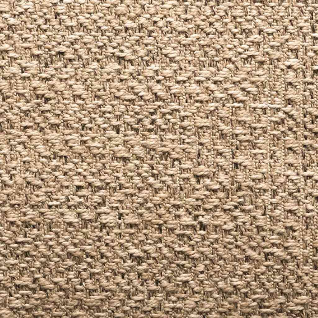 Tappeto per esterni, 160 x 230 cm, effetto iuta, durevole, resistente ai raggi UV, resistente alle intemperie, per balconi, terrazze, giardino, adatto per interni ed esterni, design elegante