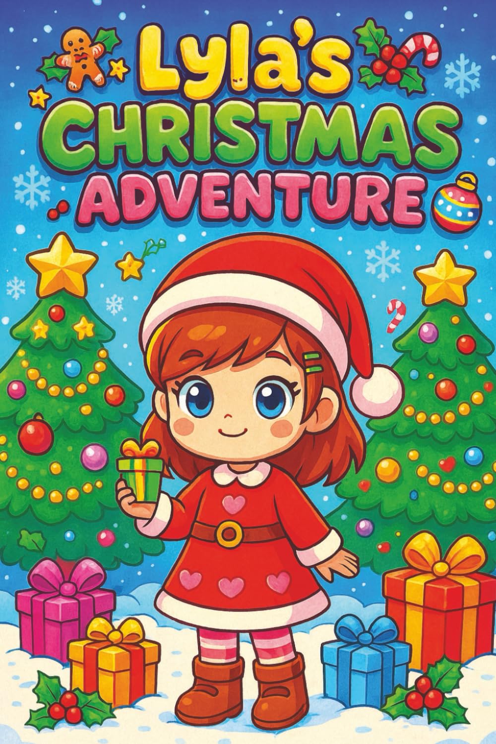 Lyla Christmas adventures - coloring book for kids