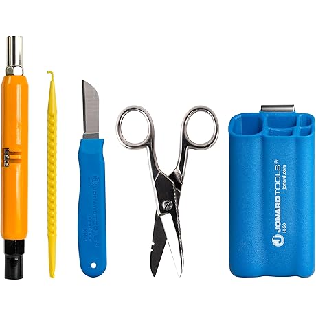 Jonard TK-50 Telecom Installer Kit with Scissors